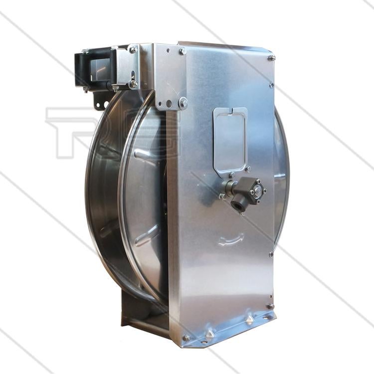 RVS Slanghaspel Automaat 200 Bar met Swivel, Envoi