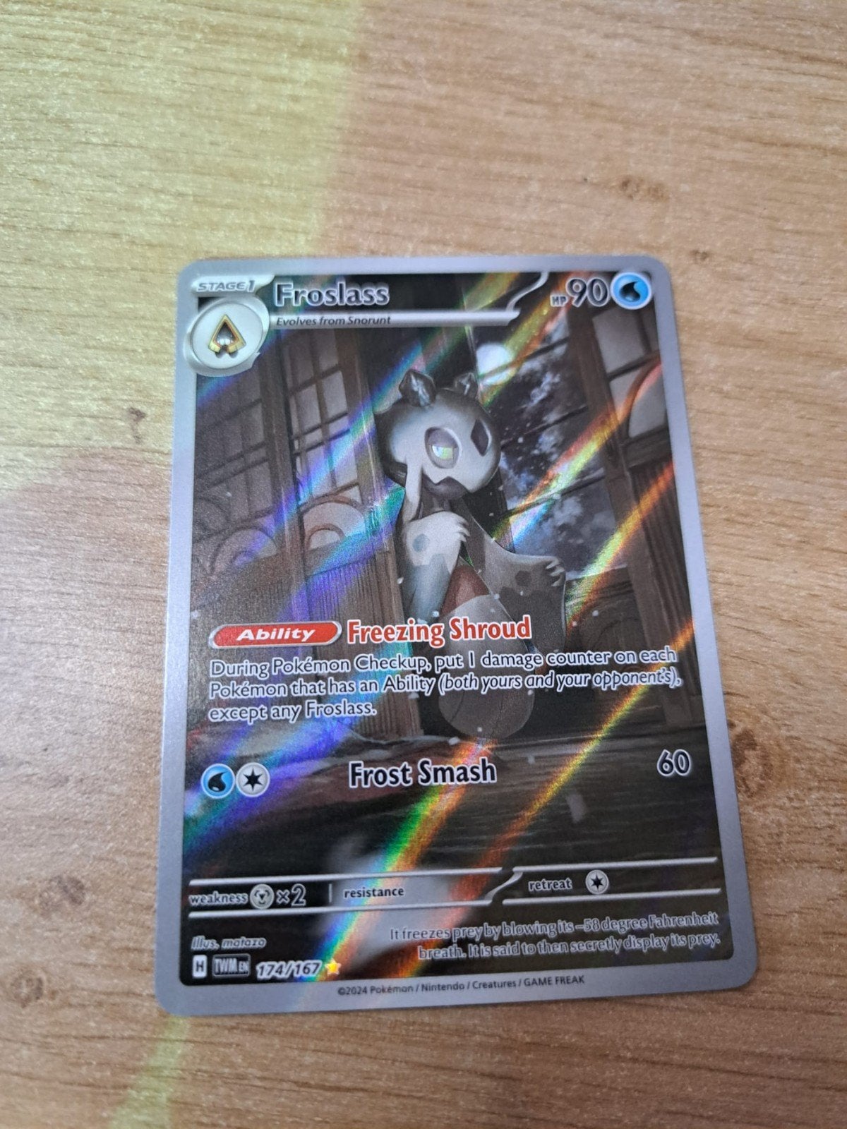 Froslass 174/167, Hobby en Vrije tijd, Verzamelkaartspellen | Pokémon, Ophalen