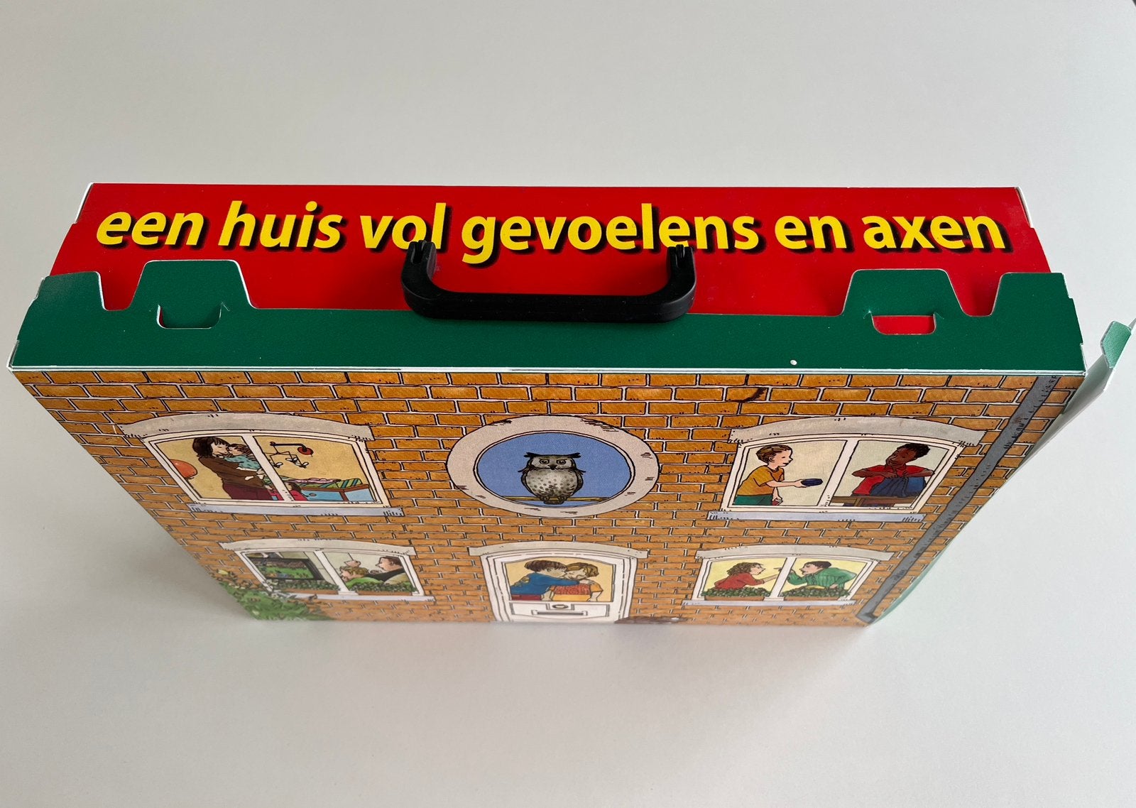 Een huis vol gevoelens en axen- Educatief spel, Kinderen en Baby's, Speelgoed | Educatief en Creatief, Ophalen, Zo goed als nieuw