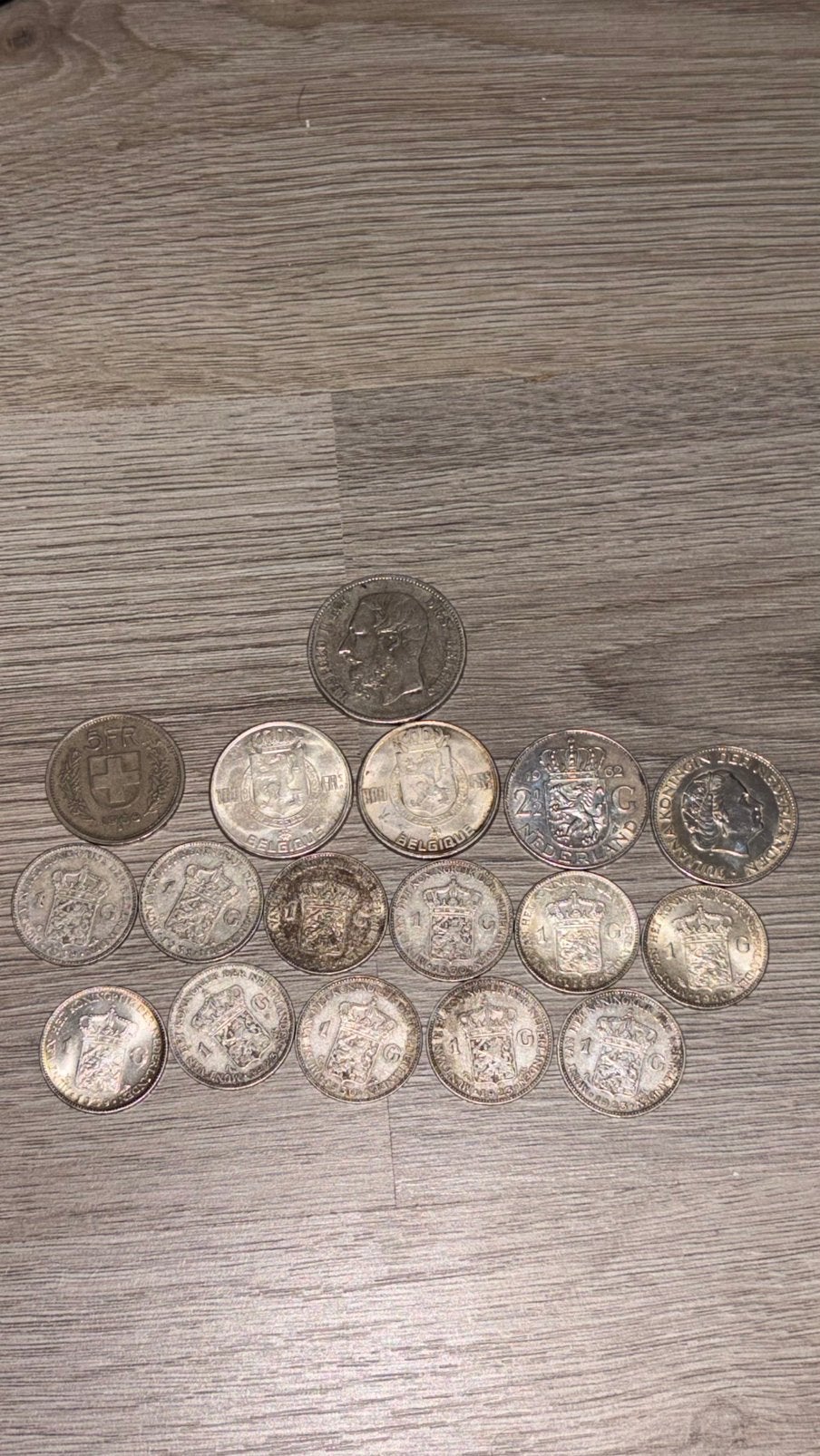 Oude munten, Enlèvement, Monnaie