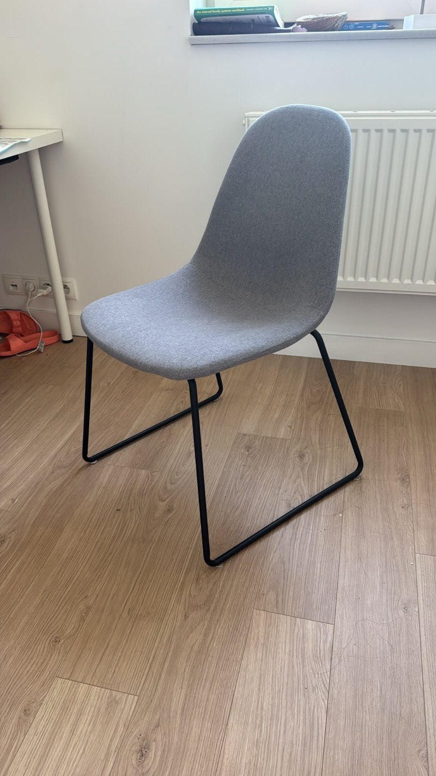 6 stoffen stoelen, Maison & Meubles, Chaises, Gris, Enlèvement, Tissus, Cinq, Six Chaises ou plus