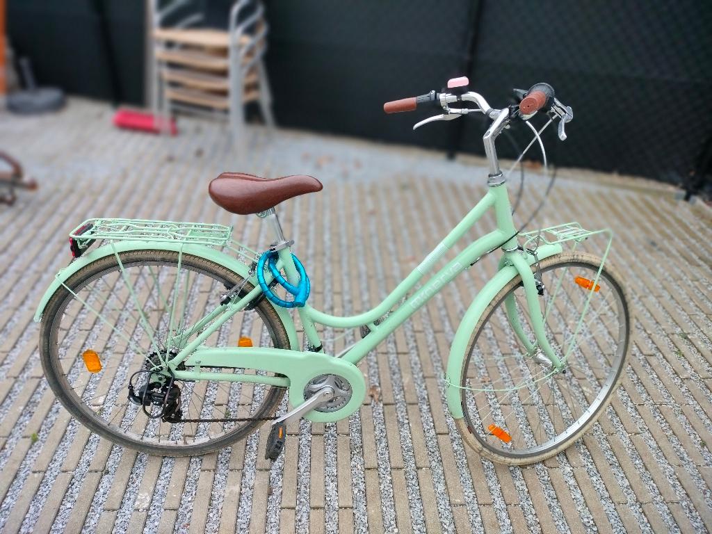 Damesfiets, Gebruikt, Velgrem, Versnellingen, Minder dan 47 cm
