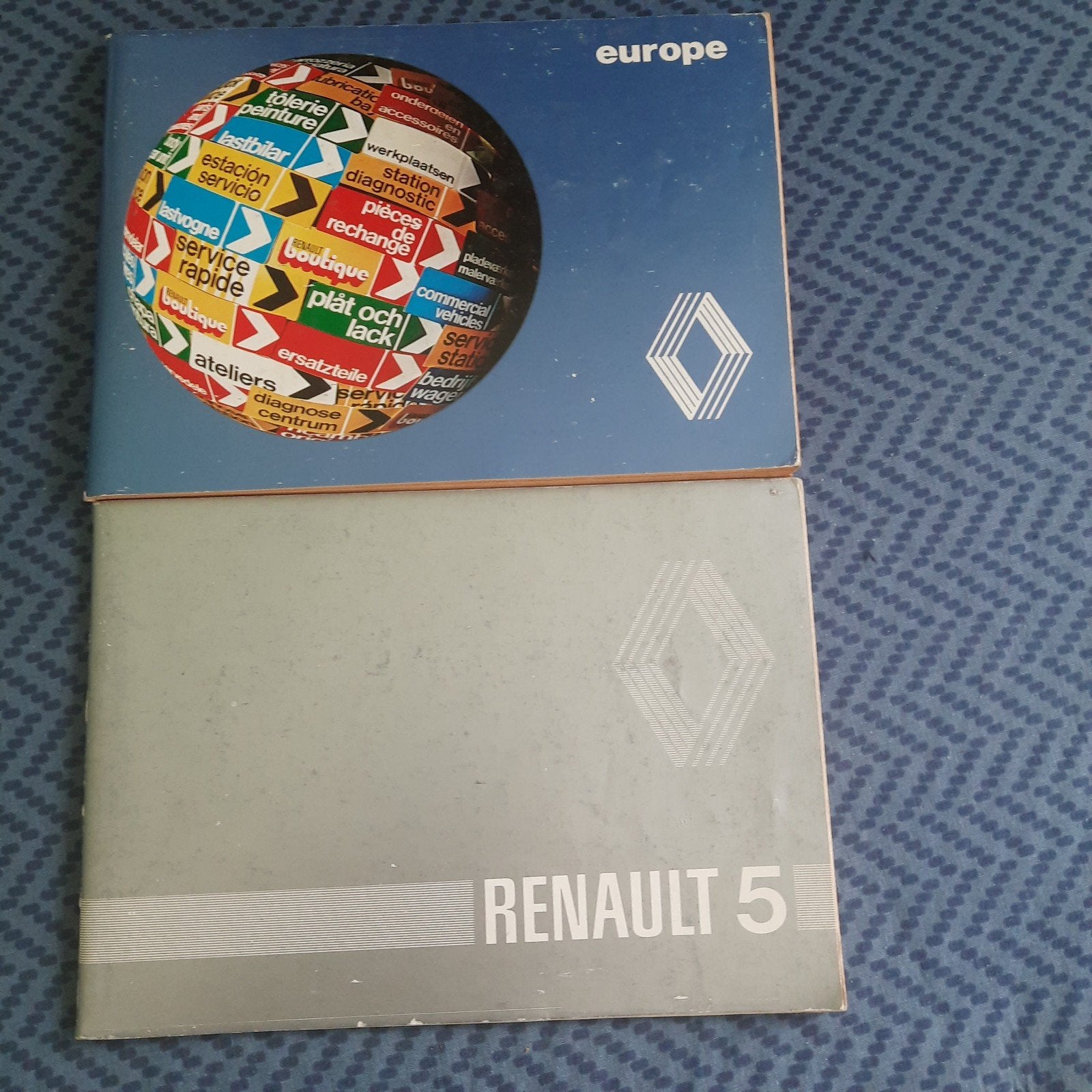 RENAULT 5 * OFFICIEEL INSTRUCTIEBOEKJE *VINTAGE*, Ophalen