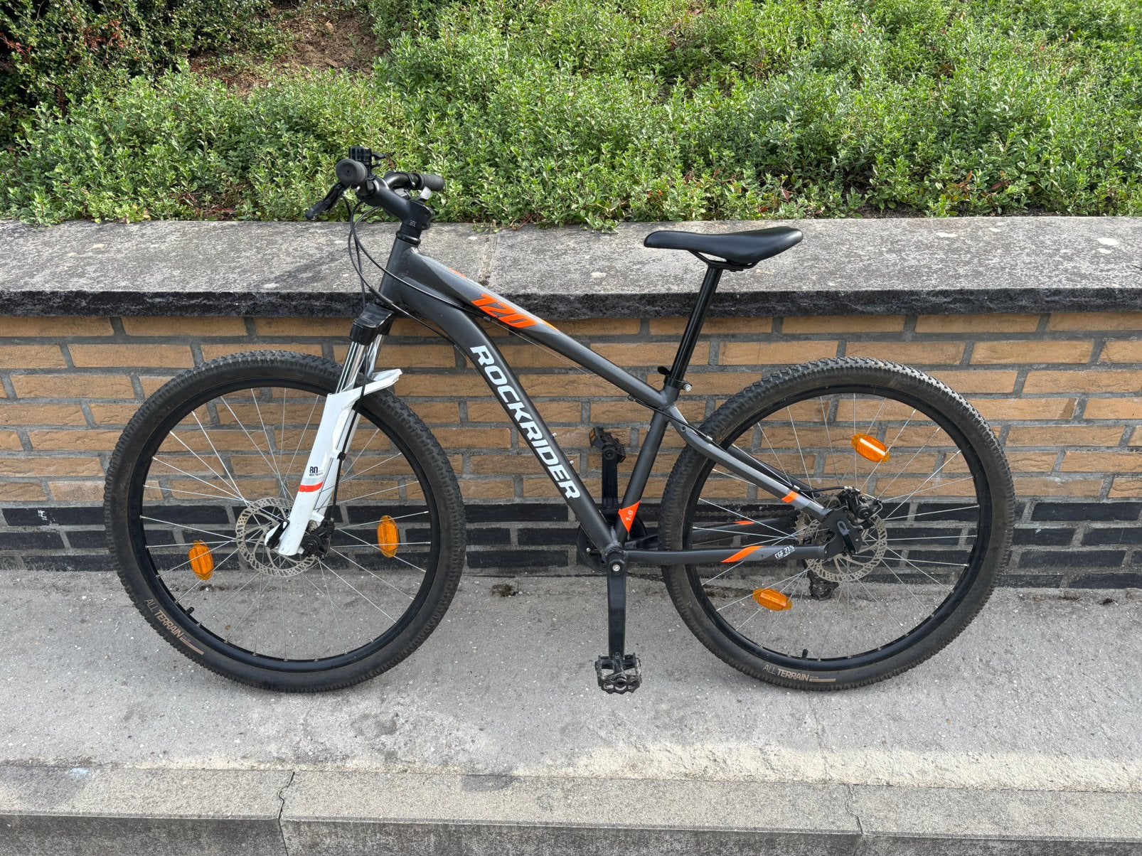 Fiets rockrider ST 120   27,5”, Fietsen en Brommers, Fietsen | Mountainbikes en ATB, Ophalen, Zo goed als nieuw, Schijfrem, Heren