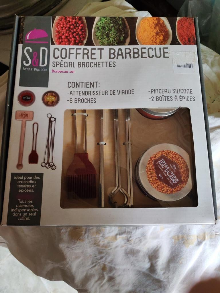 Coffret barbecue, Jardin & Terrasse, Enlèvement, Comme neuf
