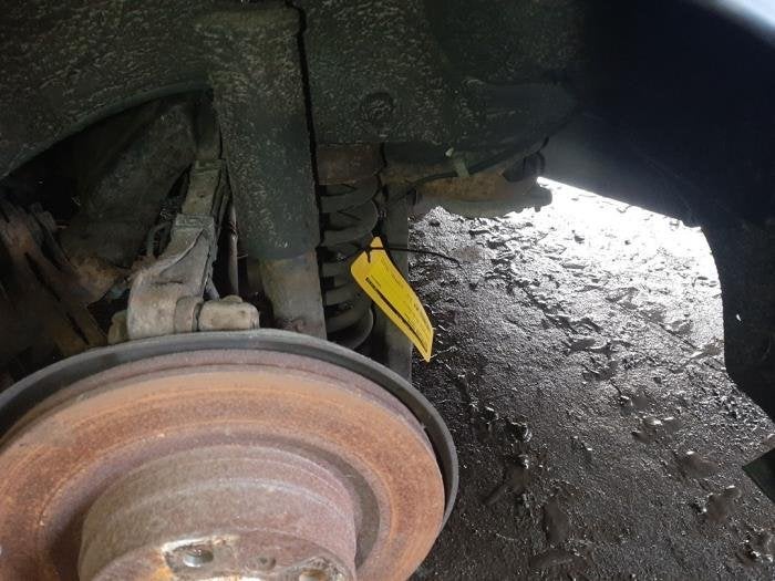 Ressort de flexion arrière d'un BMW 1-Serie, -, -, 3 mois de garantie, Utilisé