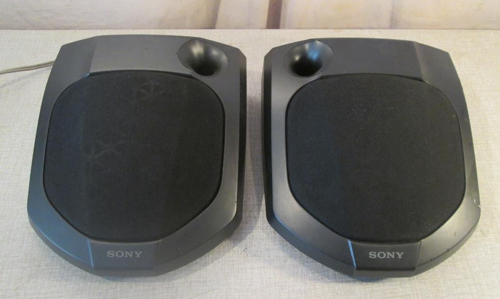 2 Prima Platte Luidsprekers van Sony, Audio, Tv en Foto, Luidsprekerboxen, Ophalen of Verzenden, Zo goed als nieuw, Sony, Minder dan 60 watt