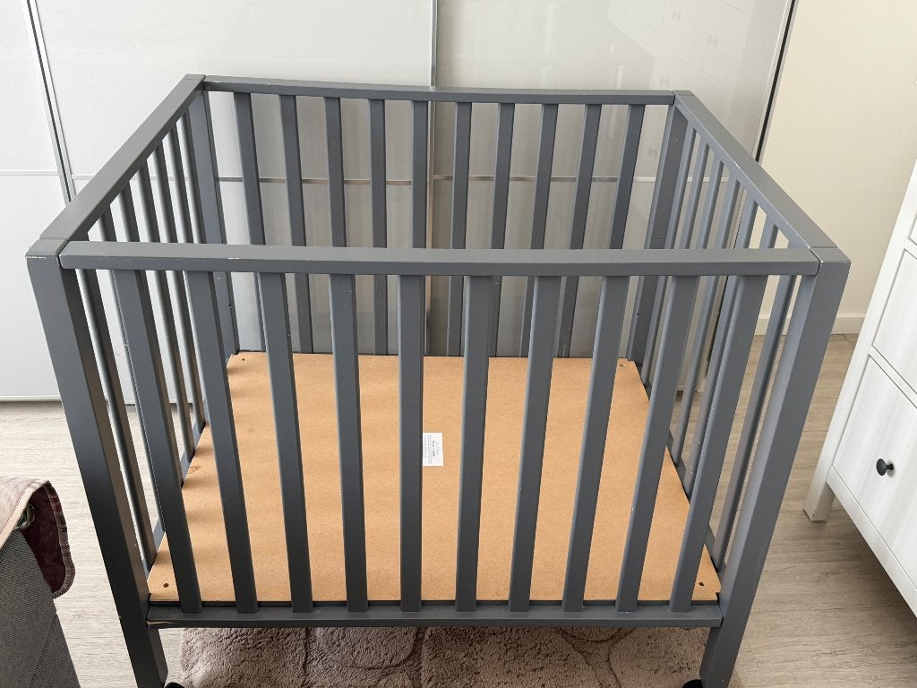 Lit parc bébé, Ophalen, Gebruikt, Rechthoekig, In hoogte verstelbaar