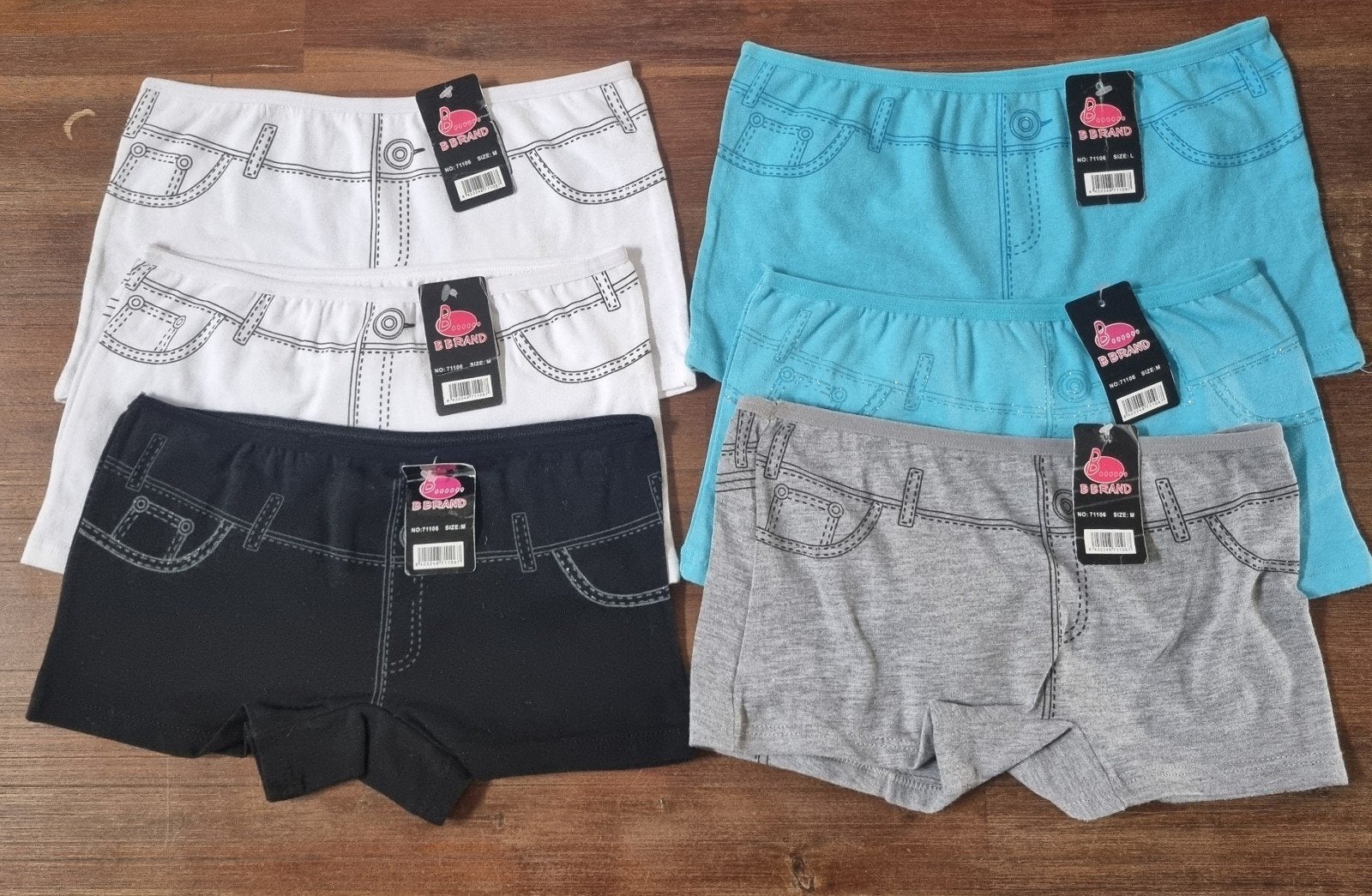 B BRAND 6x Nieuwe Damesslips Maat S, Kleding | Dames, Ondergoed en Lingerie, B Brand, Ophalen of Verzenden, Overige kleuren, Slip