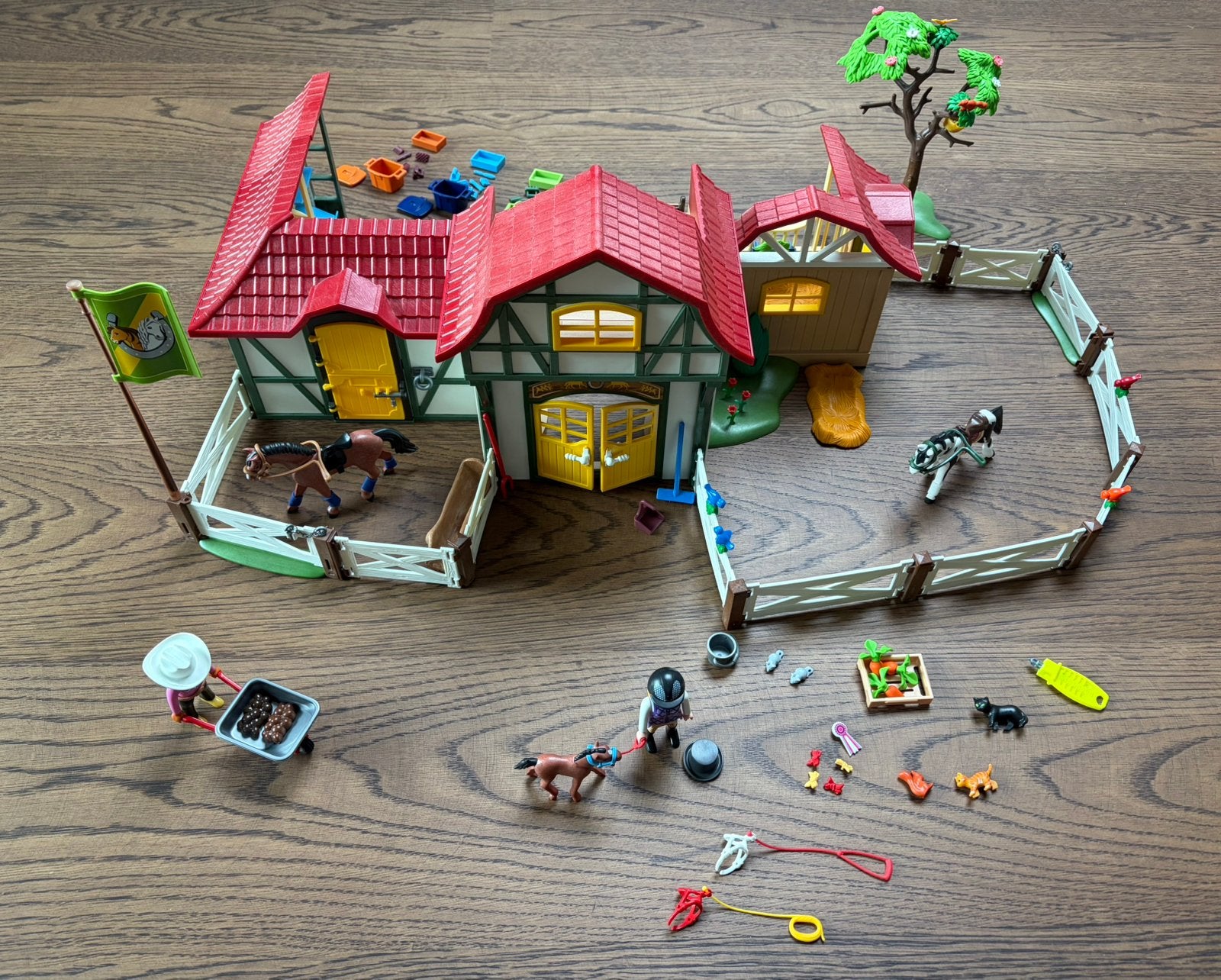 PLAYMOBIL: 6927 Country Ponypark, Gebruikt, Gebouw, Complete set, Ophalen of Verzenden