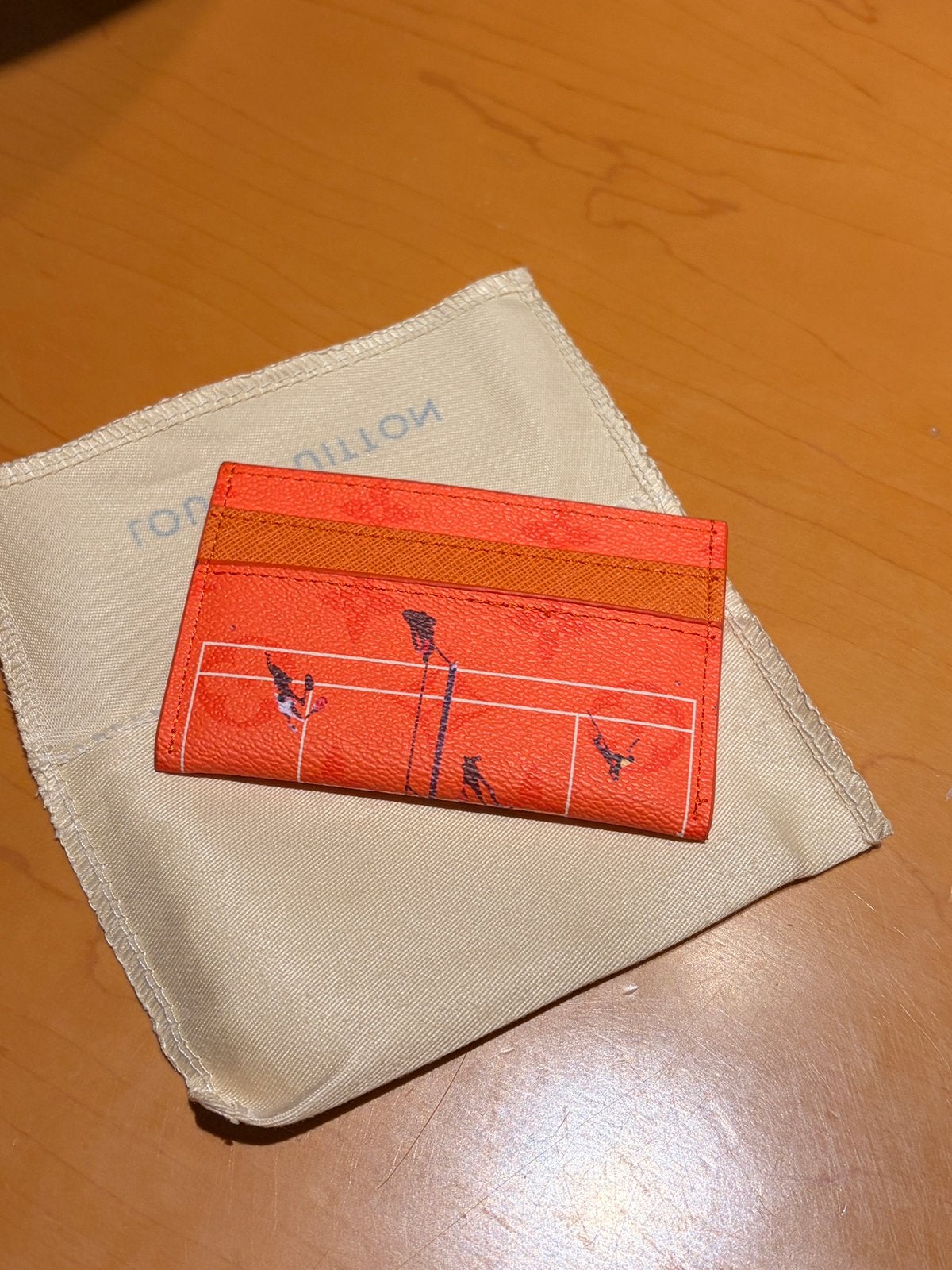 Louis Vuitton kaarthouder "Tennis Clay" - Monogram Sports, Bijoux, Sacs & Beauté, Porte-monnaie & Portefeuilles, Neuf, Autres marques