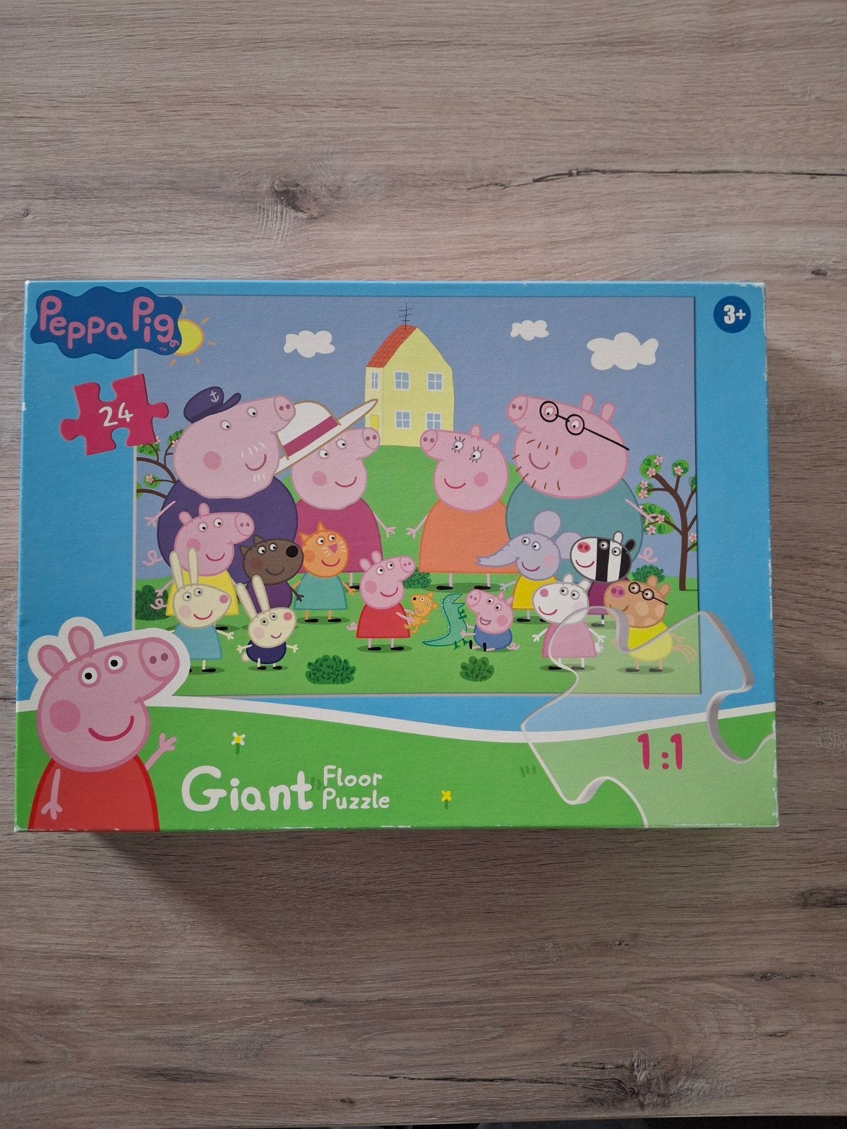 Vloerpuzzel peppa pig 24 stuks, Ophalen of Verzenden