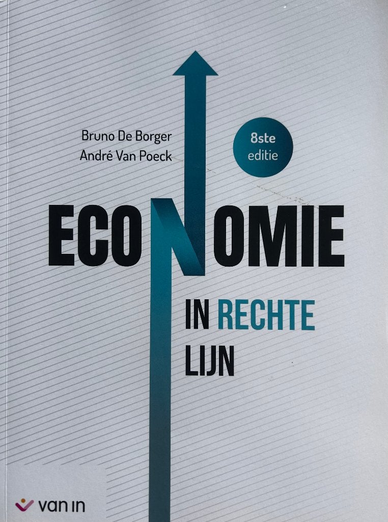 Economie In Rechte Lijn, Enlèvement ou Envoi, Comme neuf, Comptabilité et administration