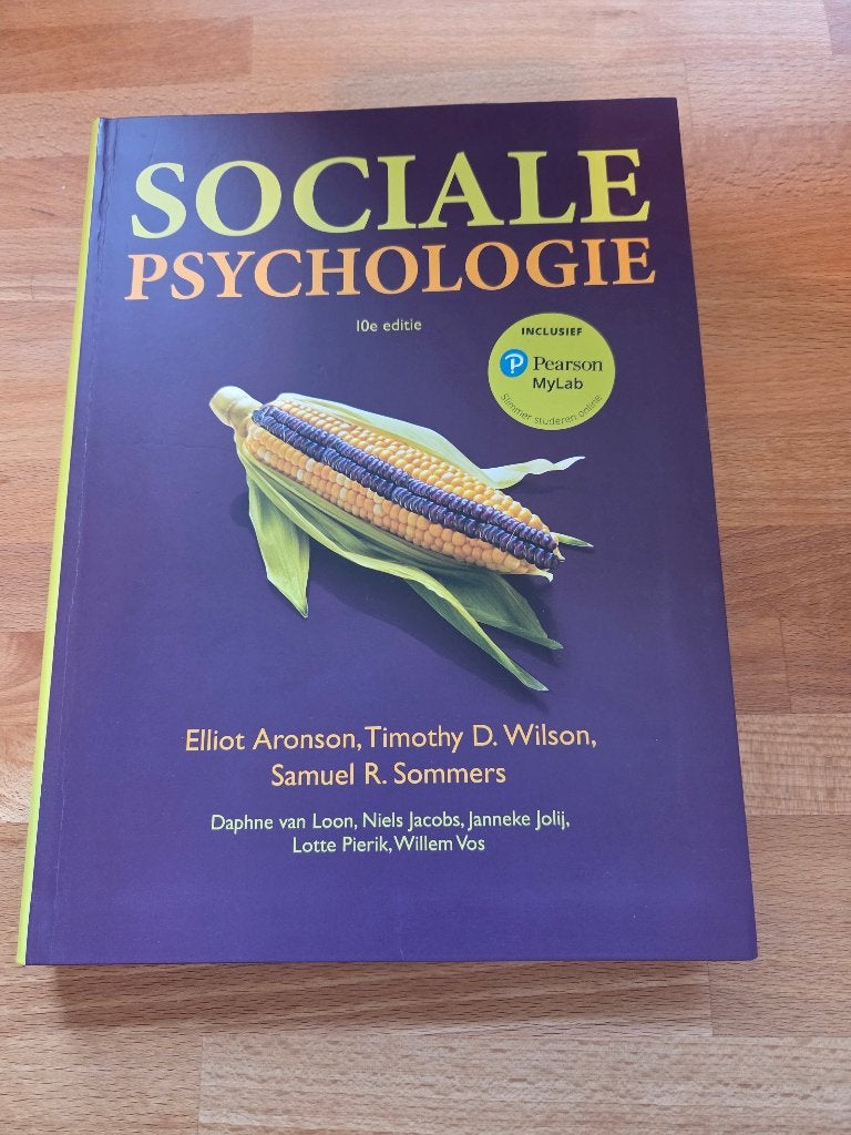 Sociale Psychologie 10e editie, Boeken, Ophalen of Verzenden, Nieuw, Hoger Onderwijs, Diverse auteurs