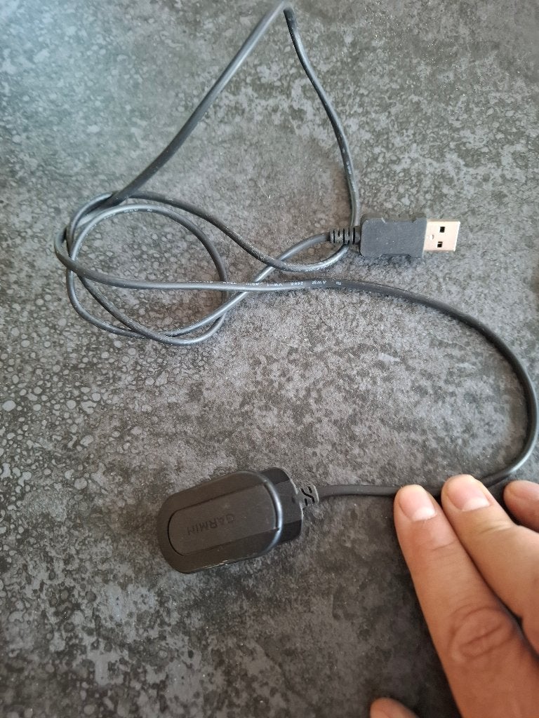 Garmin sporthorloge lader, Handtassen en Accessoires, Sporthorloges, Ophalen of Verzenden, Gebruikt