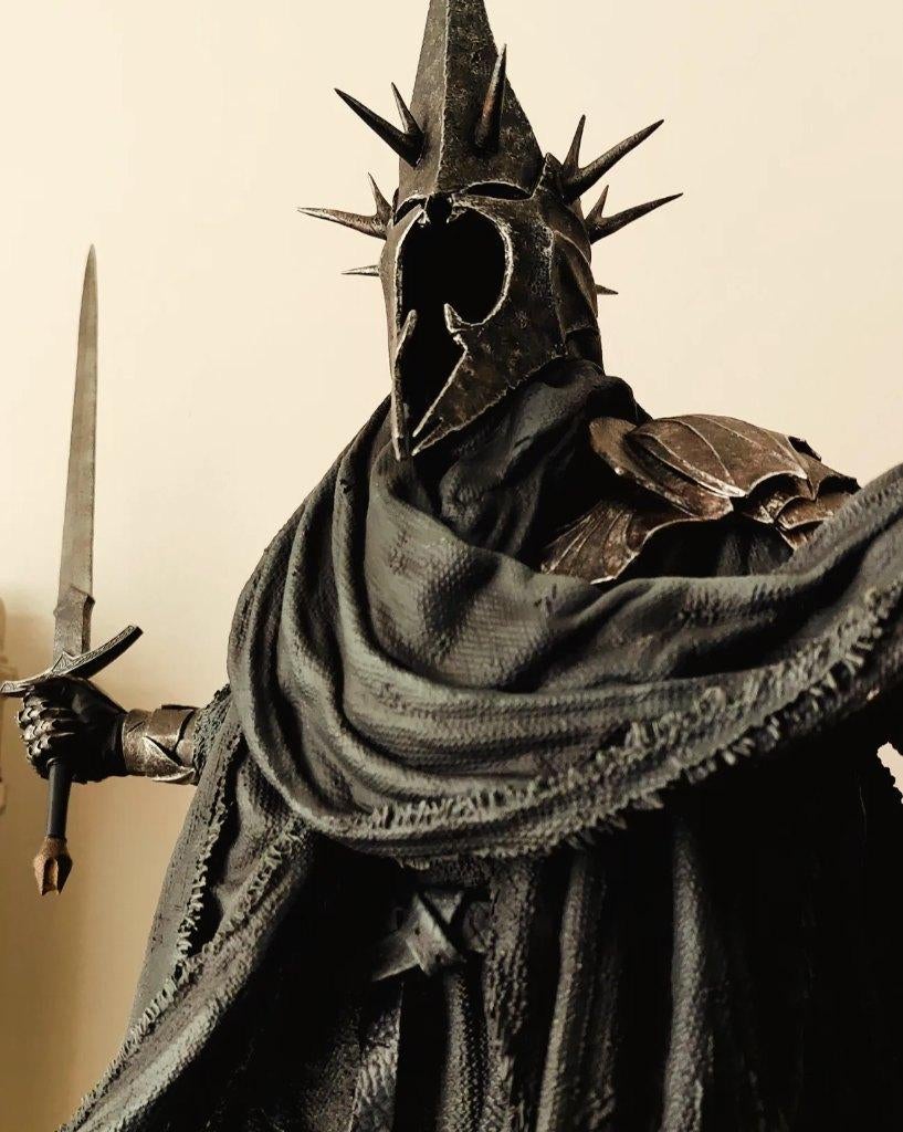 Statue de collection Roi-Sorcier d'Angmar (Prime 1) 1:4, Verzamelen, Ophalen, Zo goed als nieuw, Fantasy