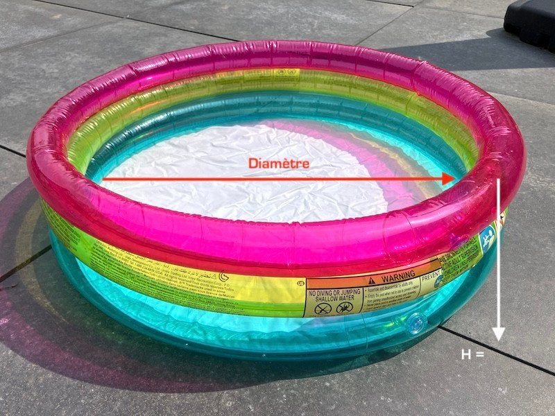 Petite piscine gonflable enfant INTEX – Très bon état, Piscine gonflable, Enlèvement ou Envoi, Rond, Comme neuf