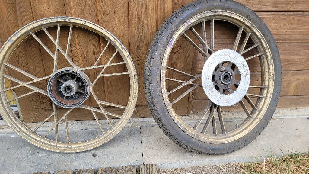 Yamaha RD 50 velgen, Fietsen en Brommers, Ophalen, Gebruikt, Overige typen