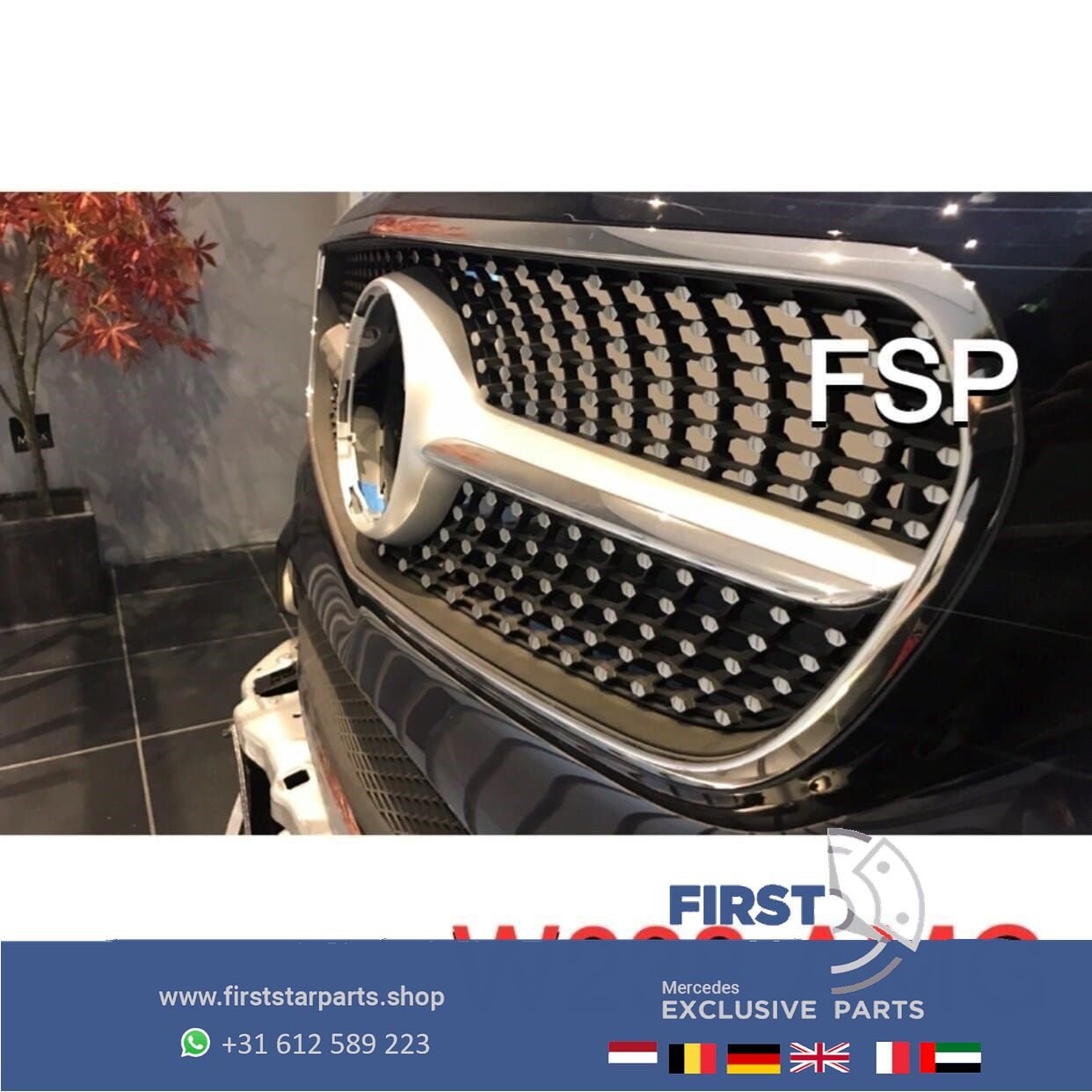W238 C238 E43 E53 AMG VOORBUMPER COMPLEET E Klasse Cabrio Co, Utilisé, -, Avant, -