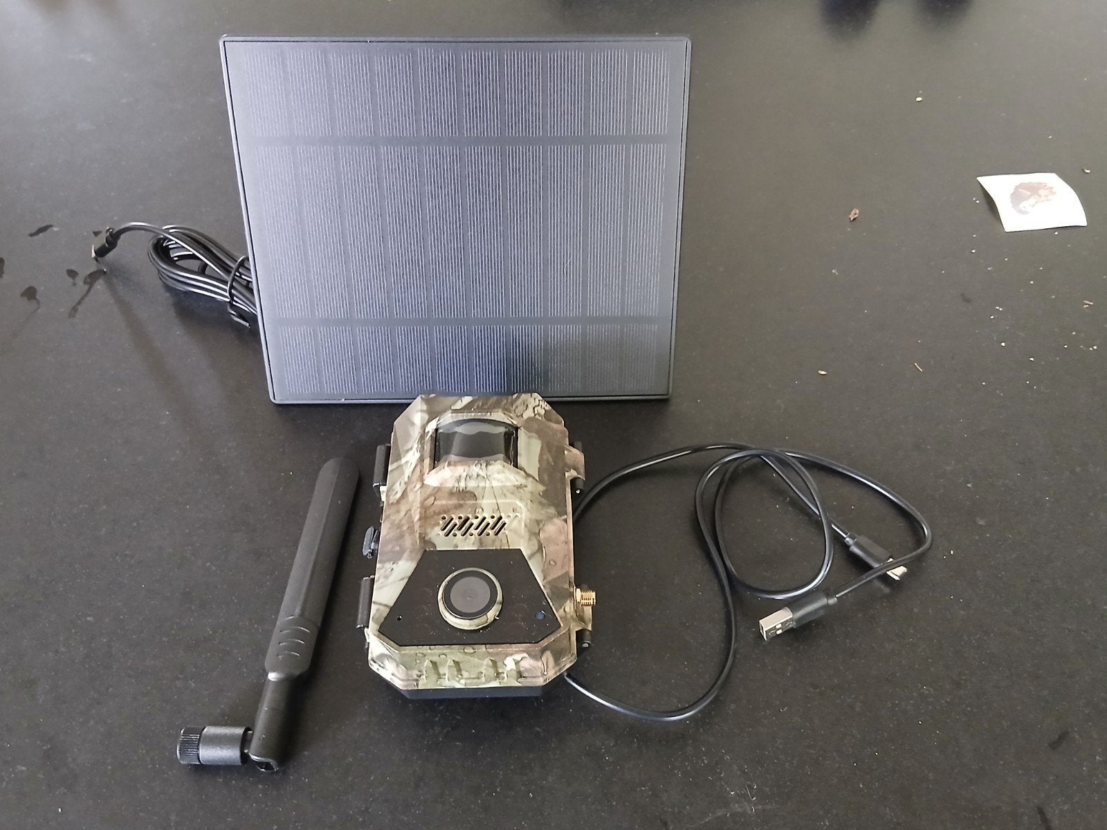 Fenzora Wildcamera F8 4G LTE met Zonnepaneel, Audio, Tv en Foto, Ophalen of Verzenden, Nieuw
