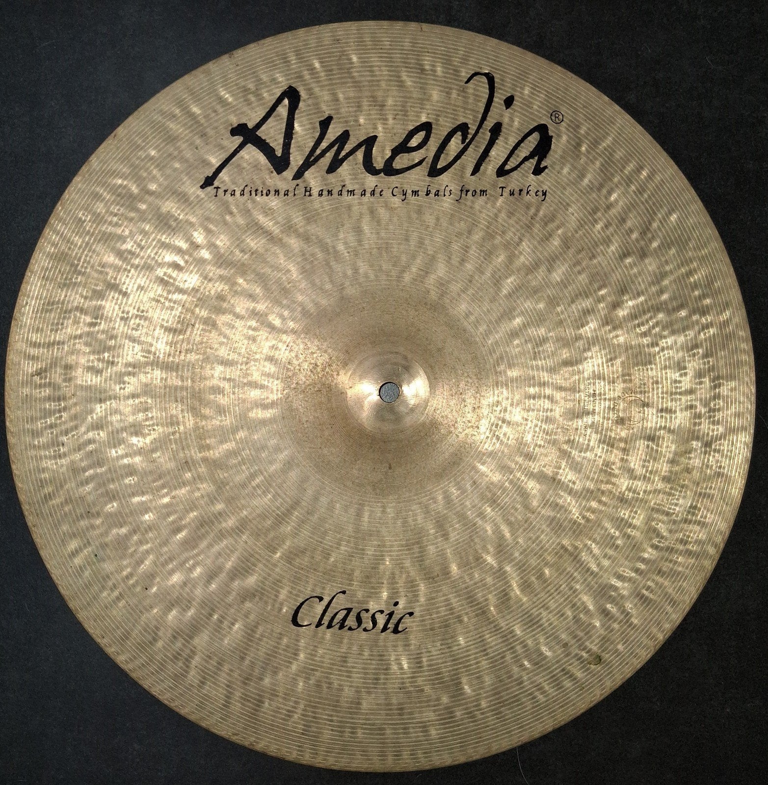 Amedia Ahmet Legend Crash-Ride 20"/ 50cm, Musique & Instruments, Enlèvement ou Envoi, Utilisé, Autres marques