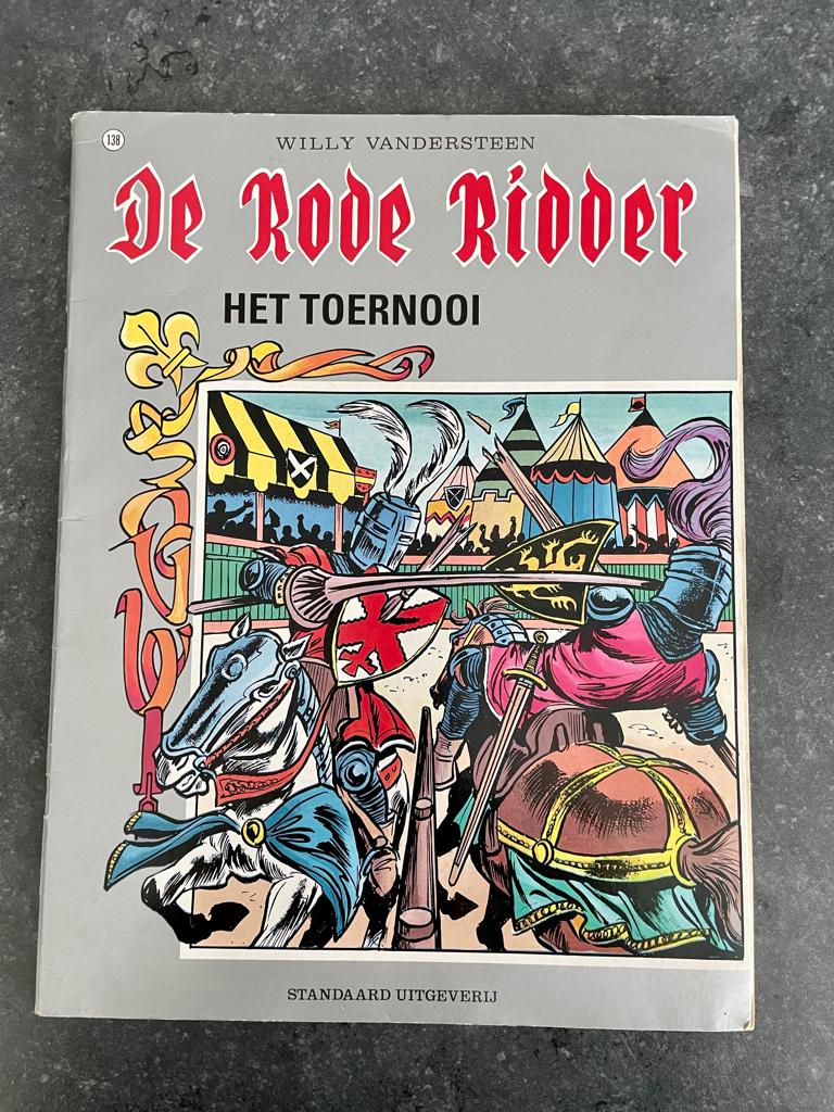 De rode ridder | 138. Het toernooi, Boeken, Gelezen, Karel Biddeloo, Verzenden, Eén stripboek