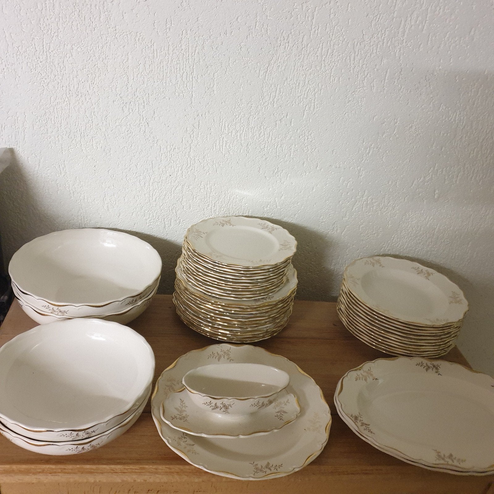 servies  Boch, Ophalen