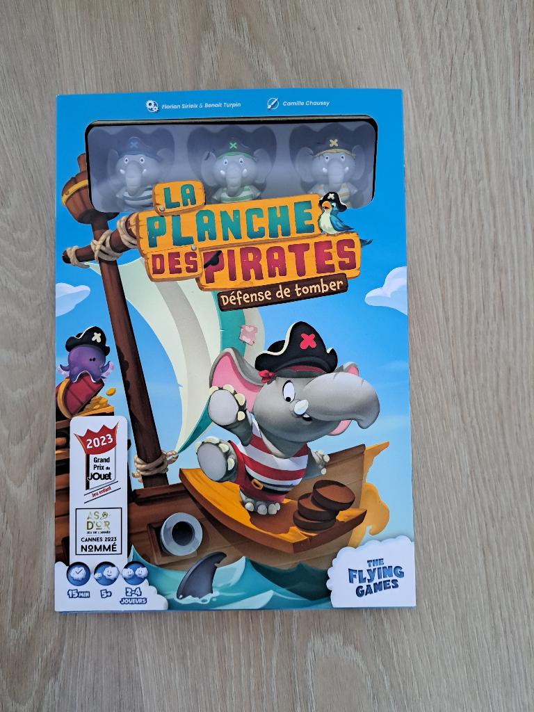 The Pirates Planche, Trois ou quatre joueurs, Enlèvement ou Envoi, Utilisé