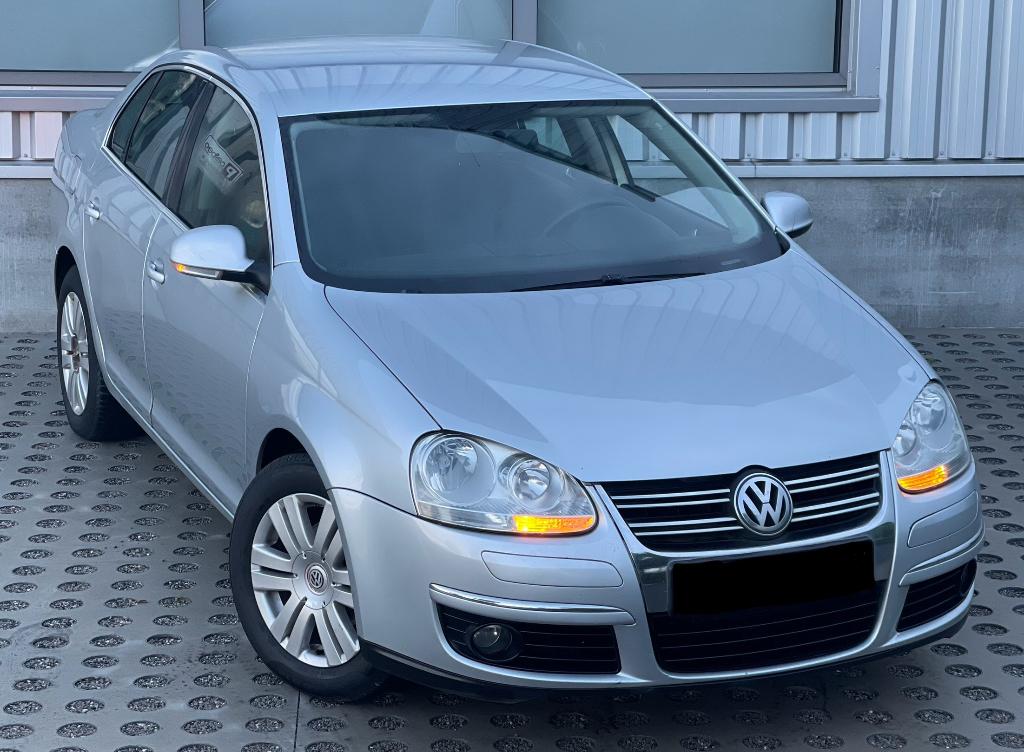 Volkswagen jetta 1.9TDI 2007 avec demande d’immatriculation, Achat, Entreprise, Noir, 5 portes