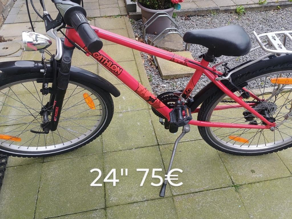 2 x 24" jongens en meisjes rijklaar goede staat, Ophalen