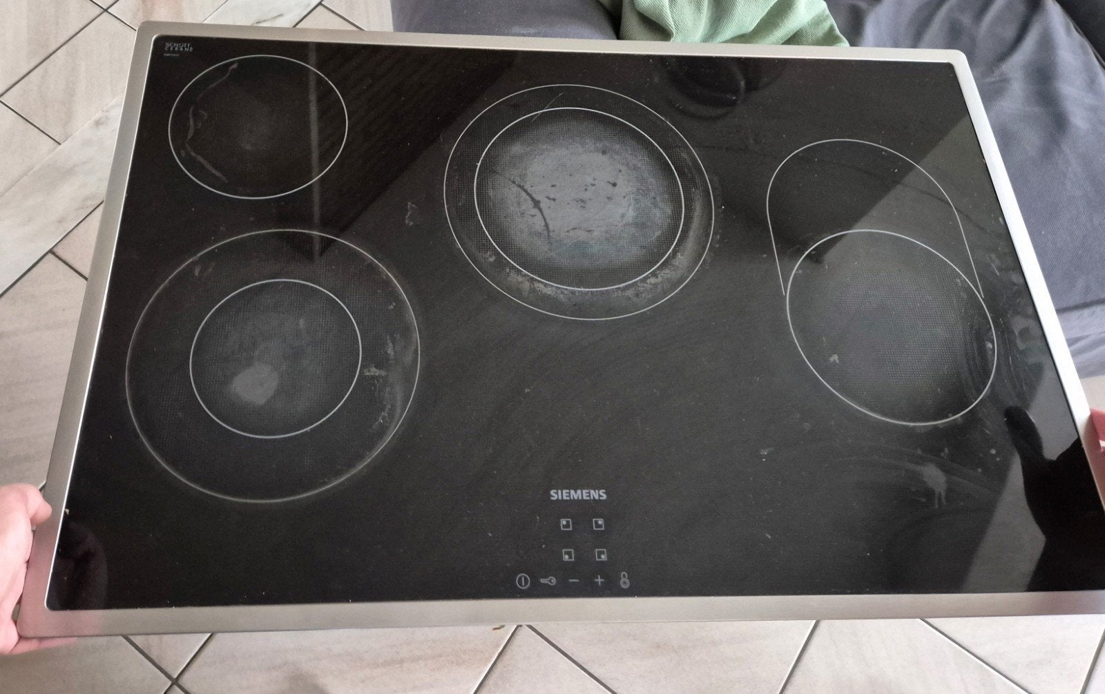 Taque de cuisson Siemens, Enlèvement, Utilisé