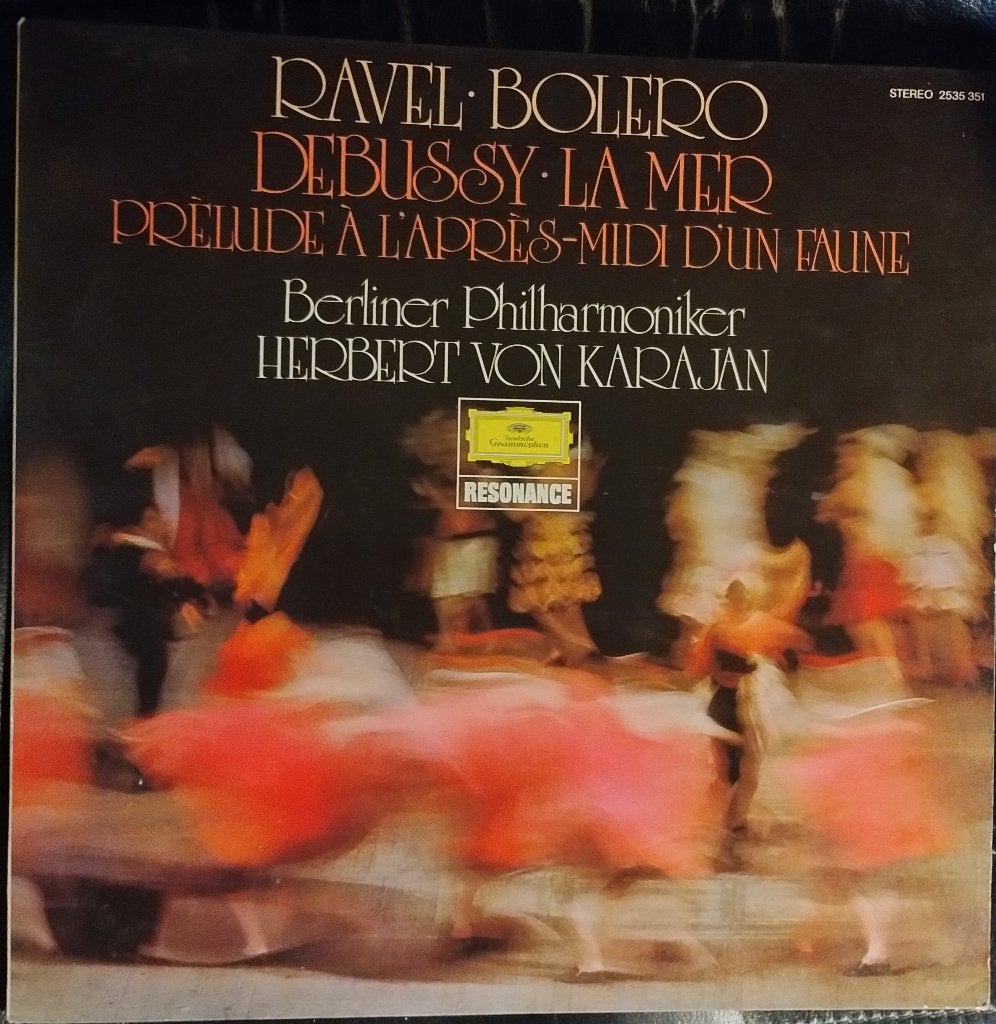 Ravel Bolero, Debussy La Mer/Prélude à...LP, LP, Gebruikt, Verzenden, Overige componisten