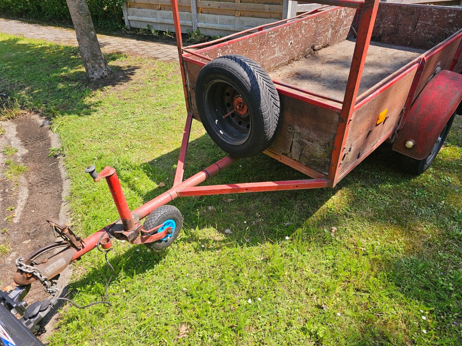 Aanhangwagen/remork, Ophalen