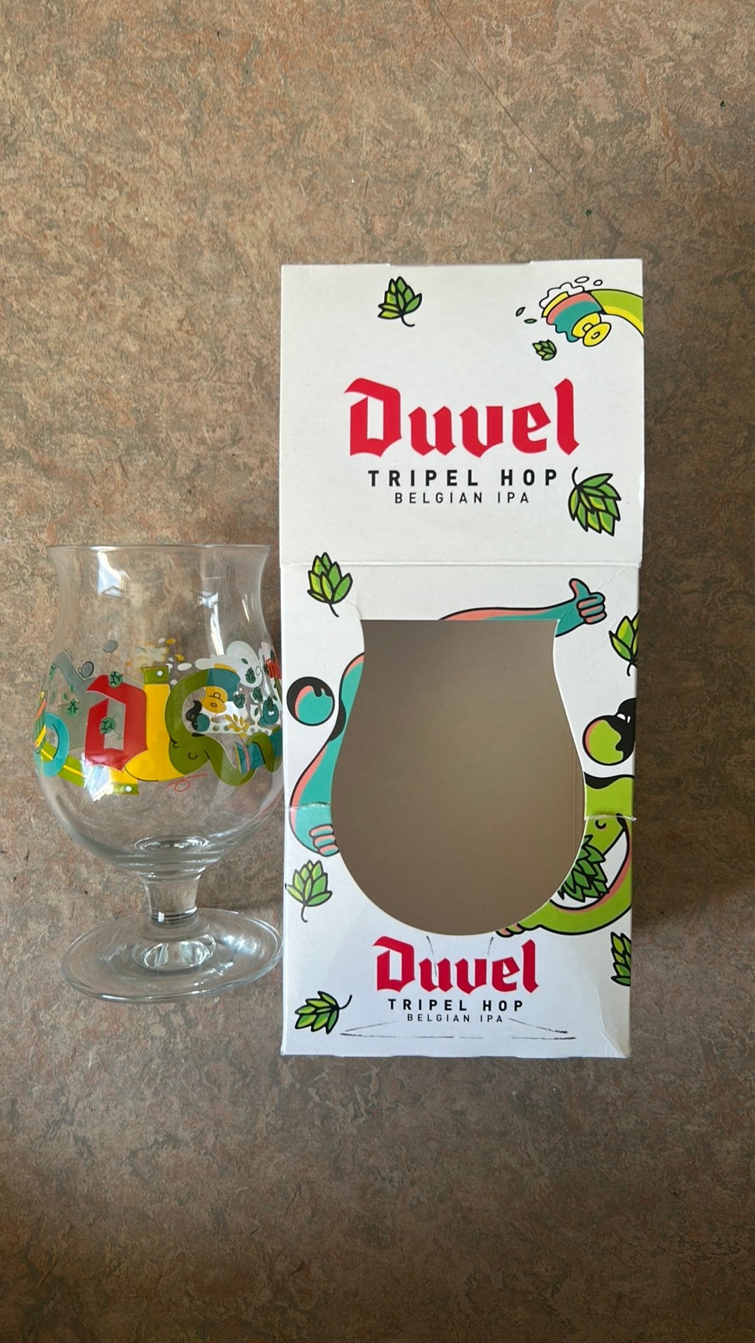 Verre double pour IPA belge Triple Hop., Enlèvement