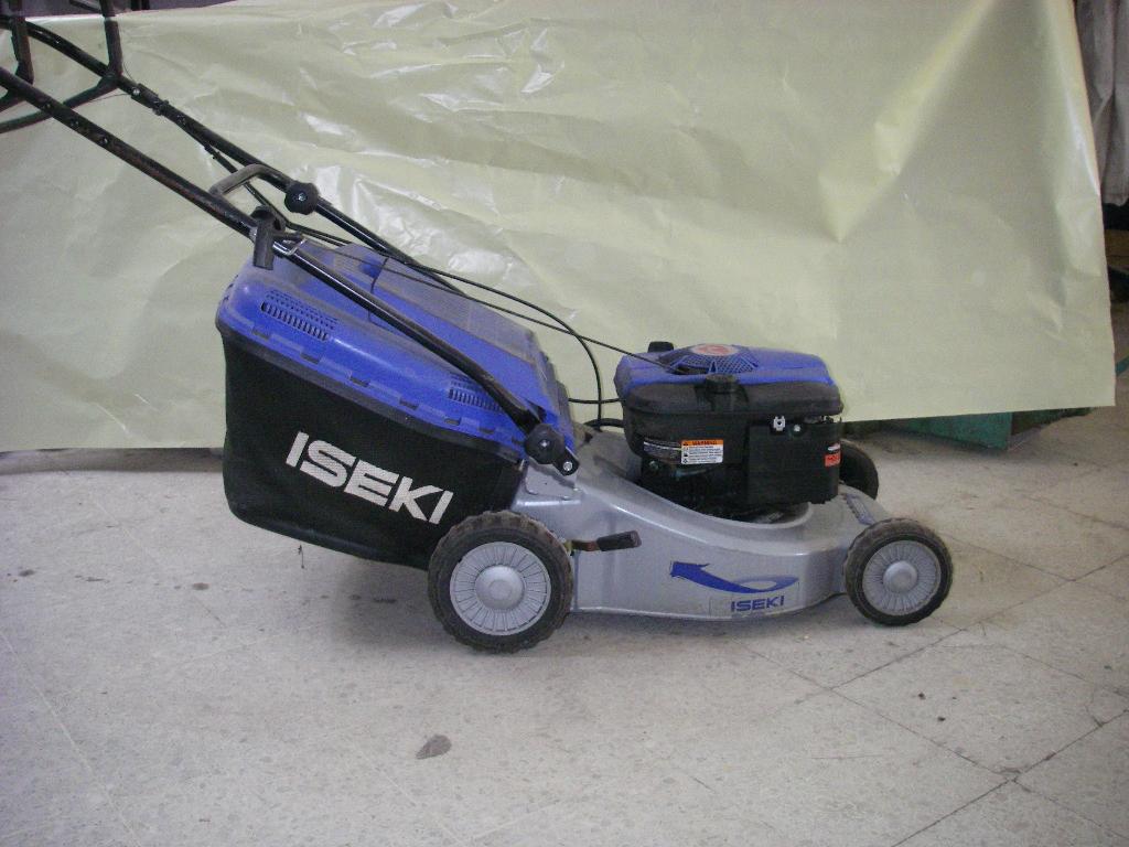 Grasmachine Iseki S4650 QA, Tondeuses à gazon à essence, Enlèvement, Utilisé, Sac de ramassage