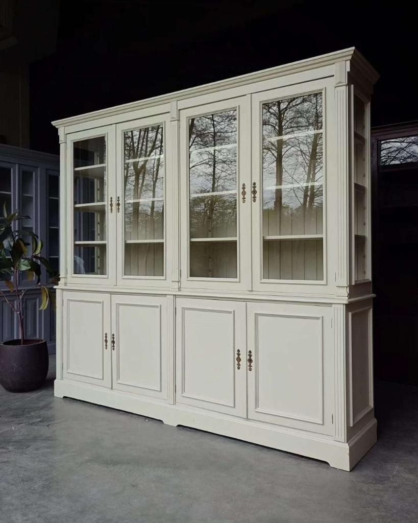 Oude Servieskast | Winkelkast | Vitrinekast | Franse #3366, Enlèvement ou Envoi