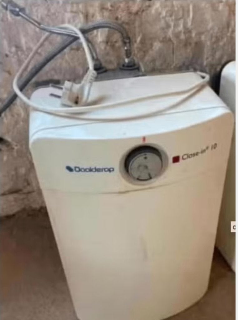 daalderop close in 10, Ophalen, Boiler