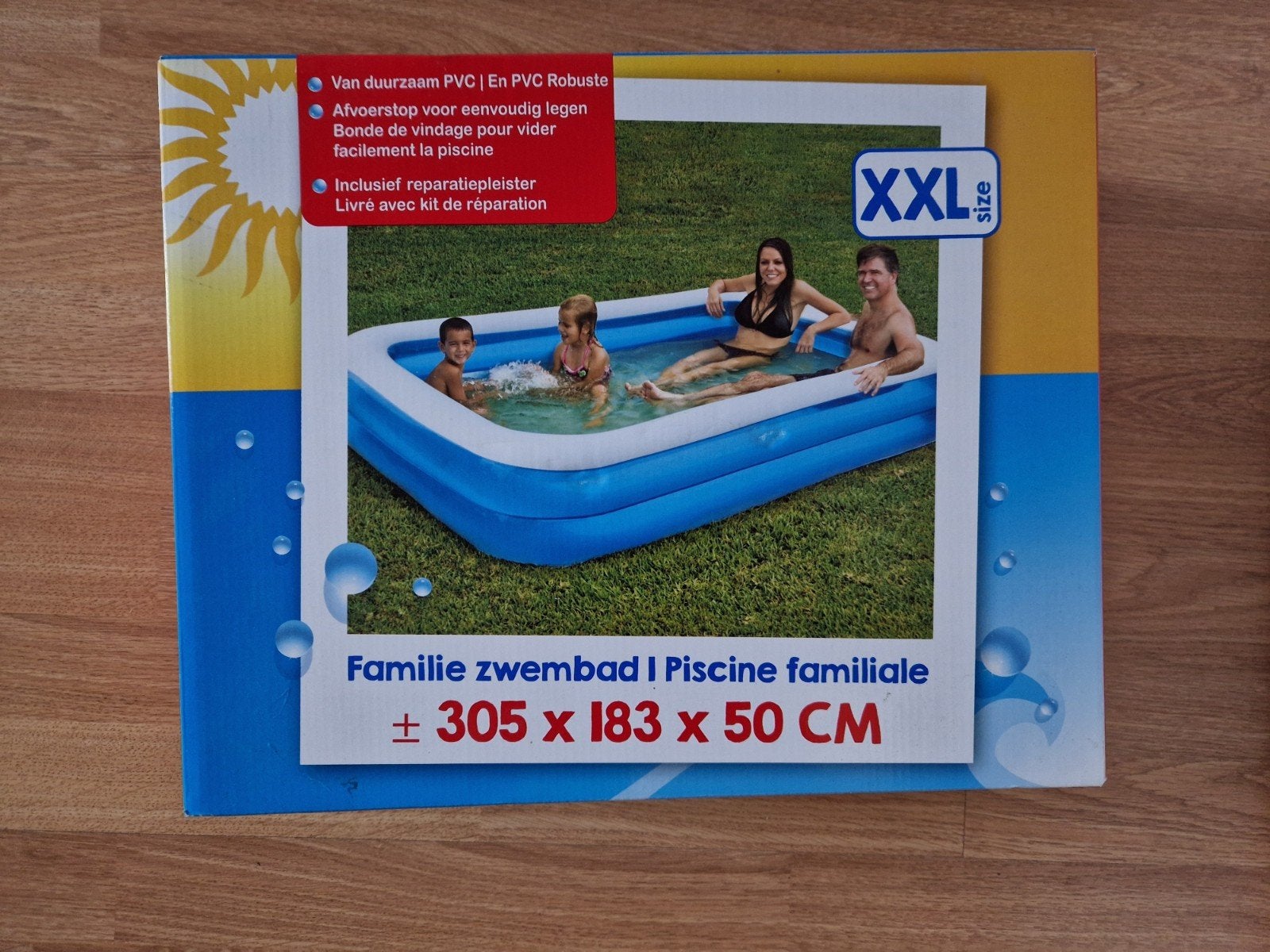Opblaabaar familiezwembad, Tuin en Terras, Ophalen