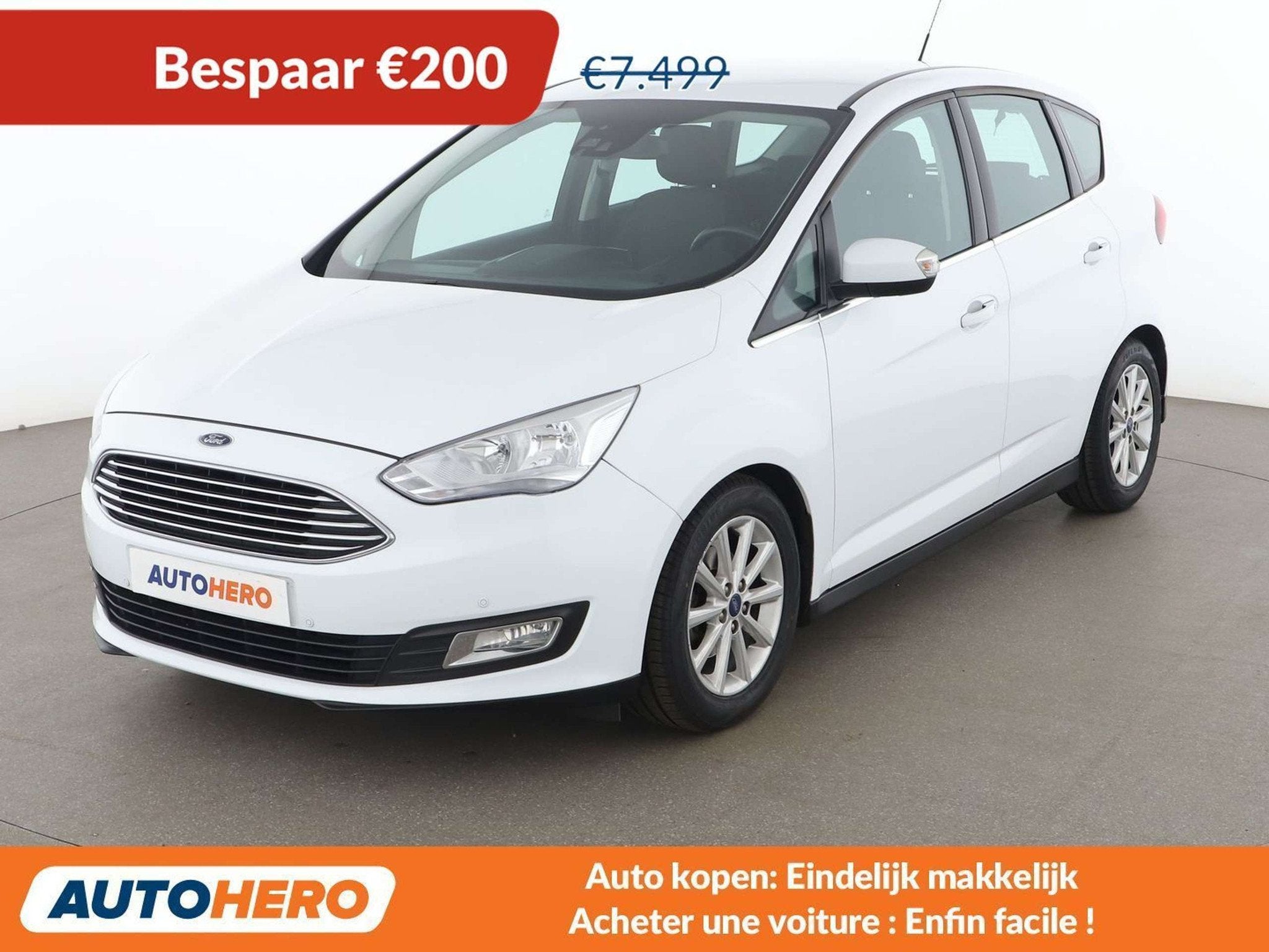 Ford C-MAX 1.0 EcoBoost Titanium, Autos, Achat, 998 cm³, 5 portes, 5 places