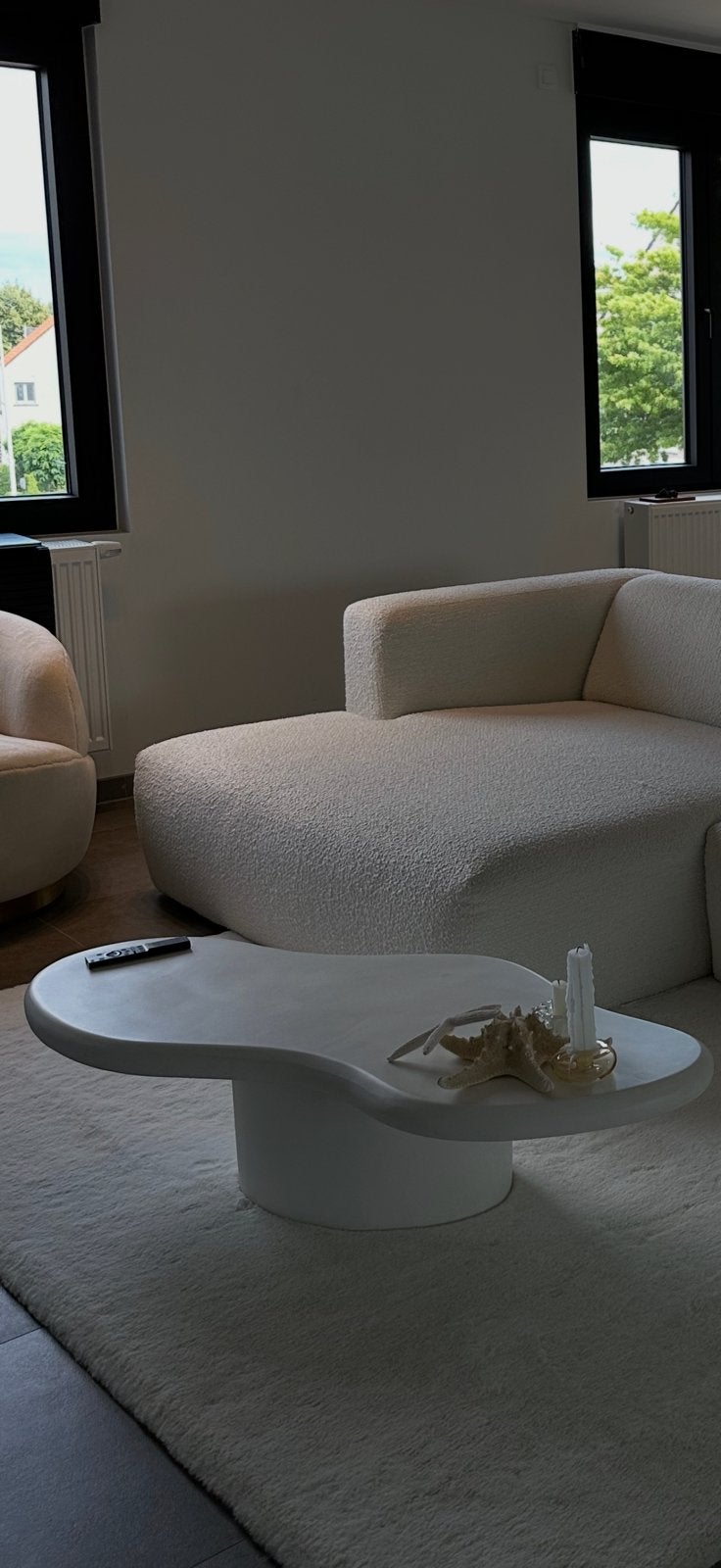 Salontafel mortex look, Maison & Meubles, Enlèvement, Comme neuf