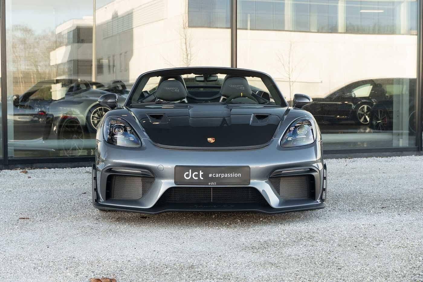 Porsche 718 Boxster SPYDER RS 4.0i Weissach PCCB Ceramic Bra, Auto's, Porsche, Automaat, Gebruikt, Cabriolet, Leder
