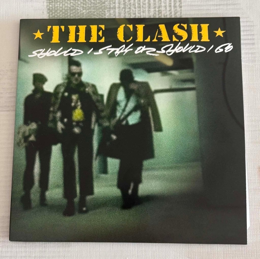 The Clash - Should I Stay Should I Go (7 Inch), 7 inch, Colored vinyl, Ophalen of Verzenden, Zo goed als nieuw