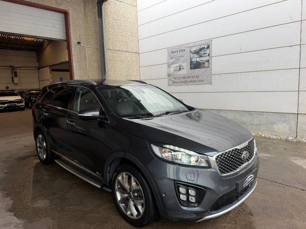 Kia Sorento 2.2 CRDI AWD automatique 7 places, Autos, Cuir, Argent ou Gris, Achat, 174 g/km