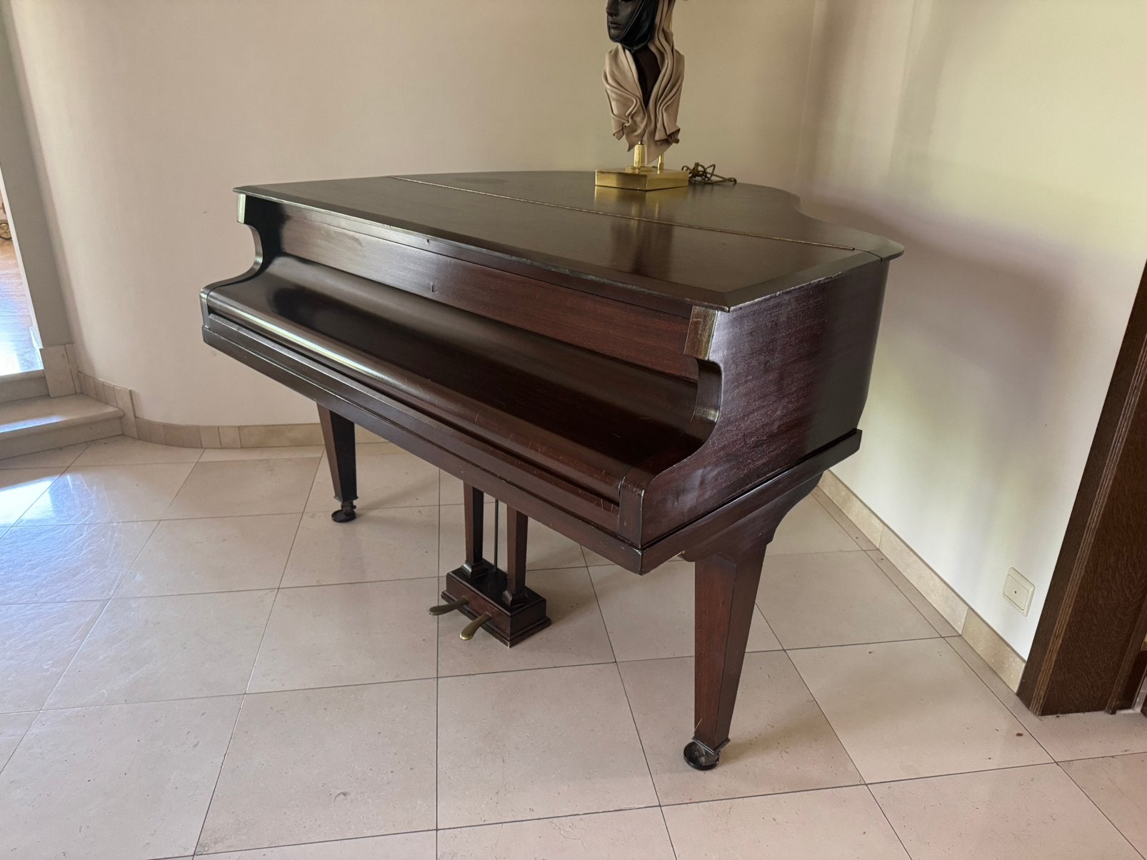 Kwart vleugel piano Stein, Ophalen, Zo goed als nieuw, Piano