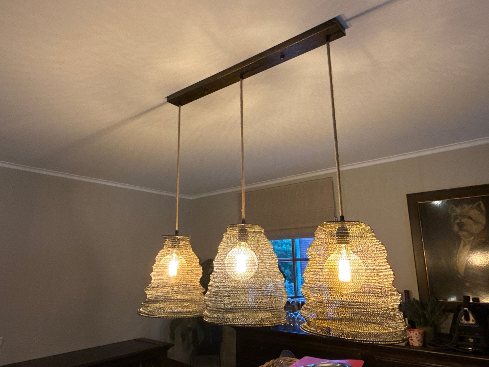 lampe suspendue, Enlèvement, Comme neuf, Métal