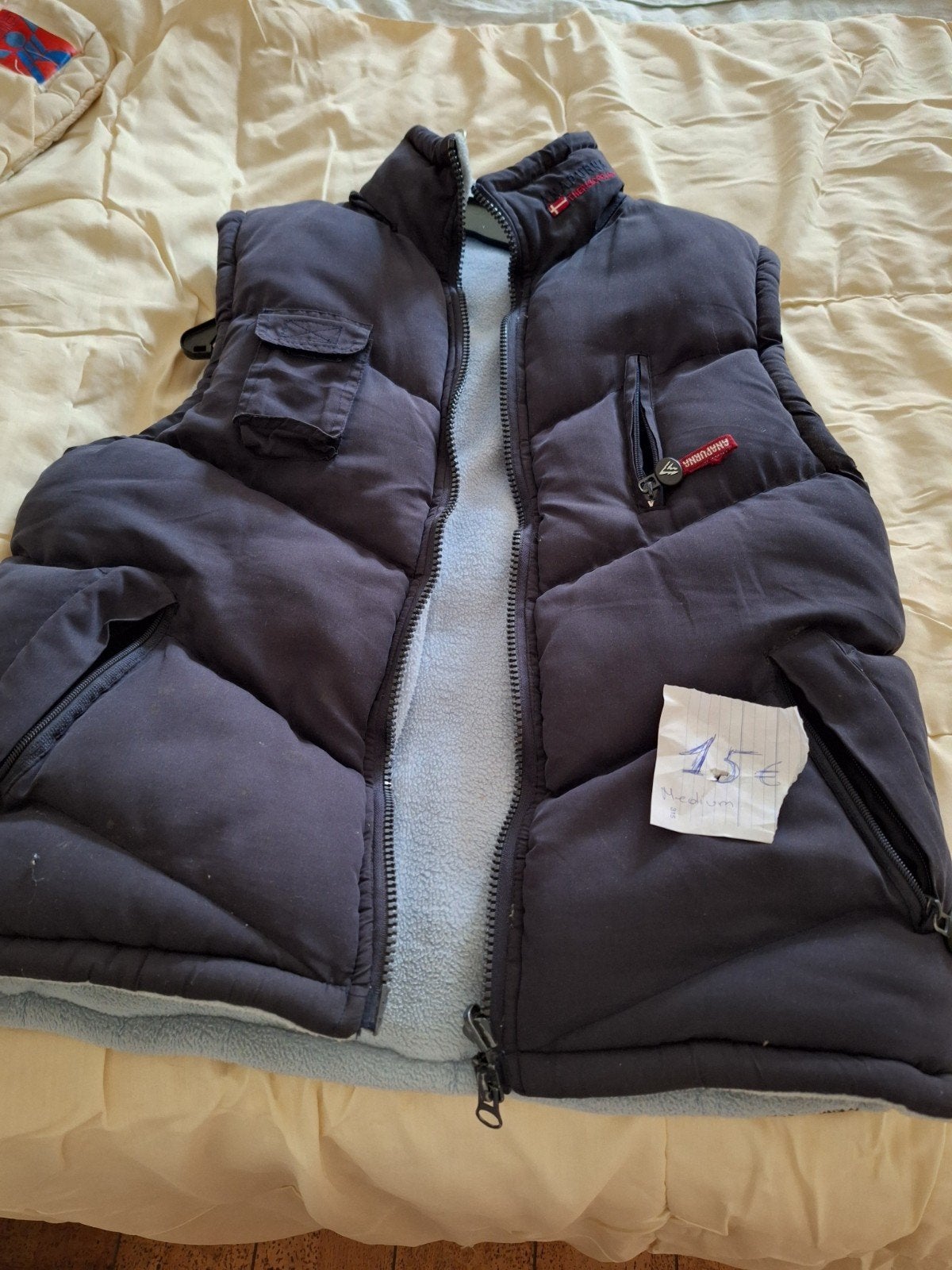 bodywarmers, Kleding | Dames, Zie foto's, Blauw, Zo goed als nieuw, Ophalen