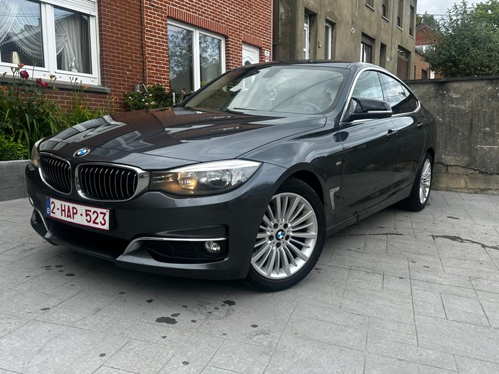 BMW 318d GT Luxury Auto  – Caméra – Cuir Chauffant – Euro 6b, Auto's, BMW, Automaat, Euro 6, Leder, Bruin