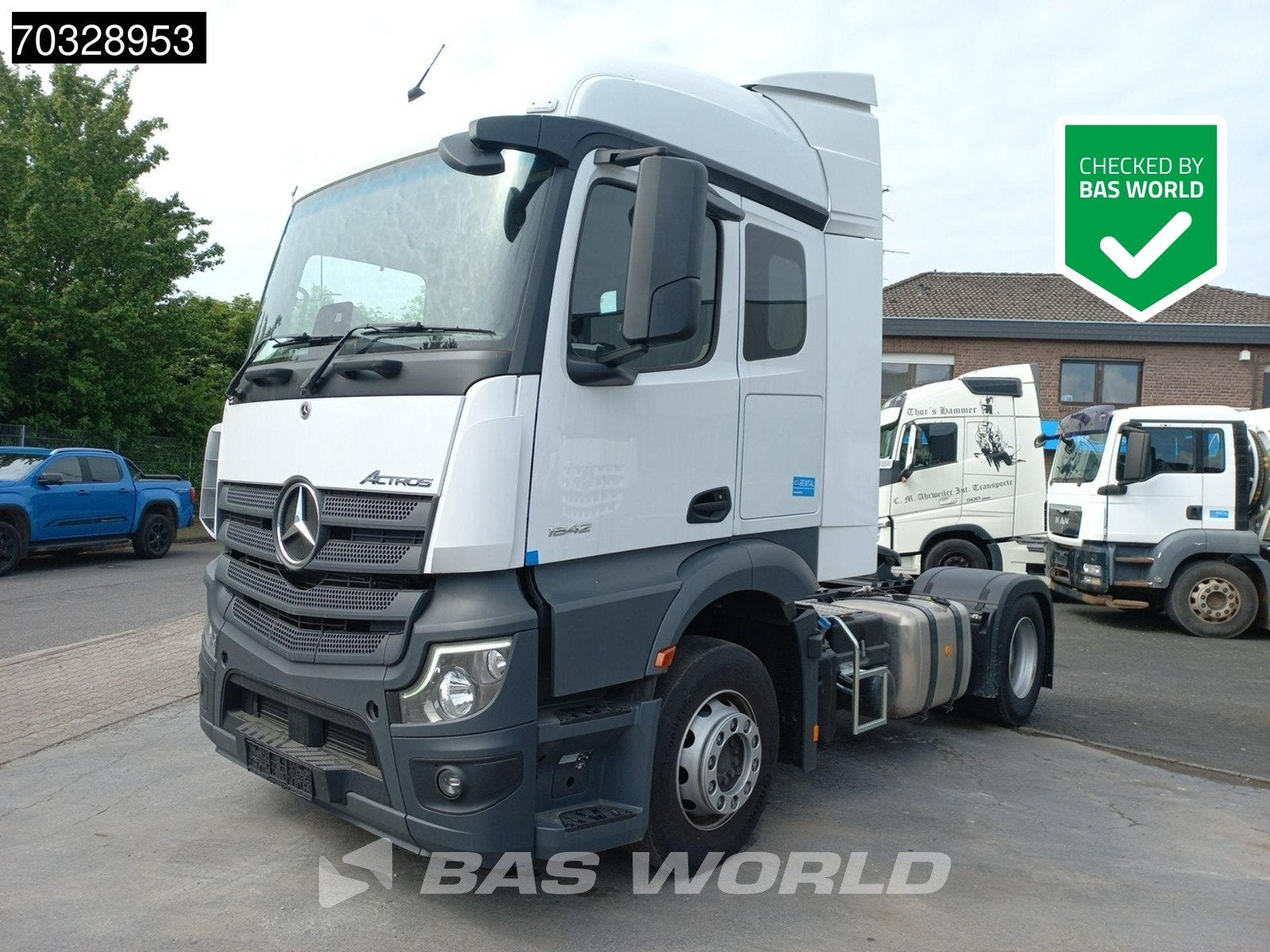 Mercedes Actros 1842 4X2 RHD Unused! ClassicSpace, Auto's, Automaat, Stof, Euro 6, Wit