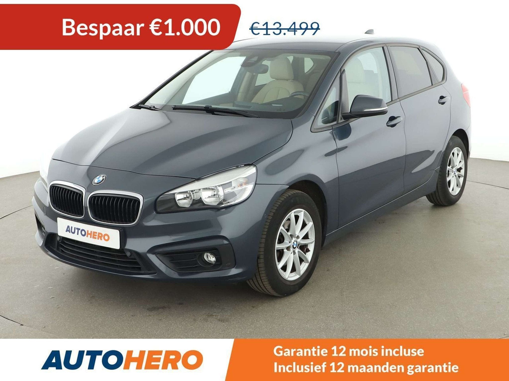 BMW 2 Serie 216 216i Active Tourer Lounge (bj 2017), Auto's, BMW, Voorwielaandrijving, 75 kW, Gebruikt, Beige