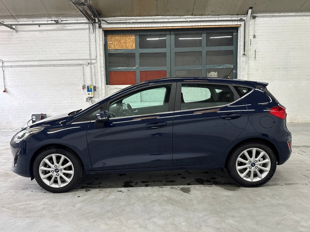 Ford Fiesta 1.0 EcoBoost Titanium | Carplay | Navi | NAP | N, Auto's, Voorwielaandrijving, Stof, Gebruikt, 580 kg